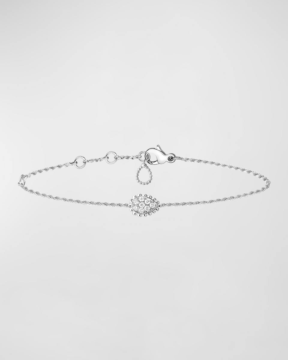Serpent Boheme 18K White Gold Extra-Small Diamond Bracelet